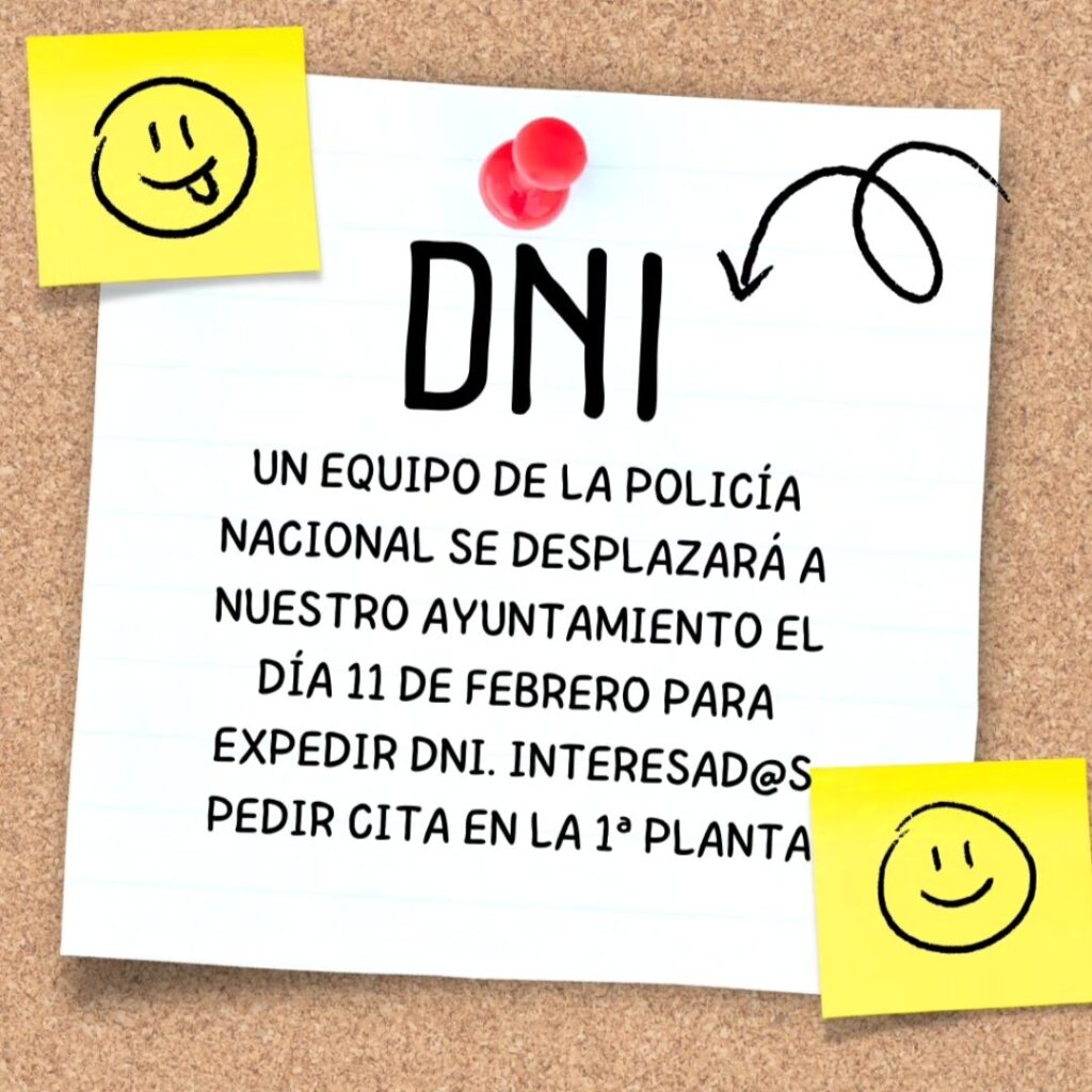 Renovación DNI en febrero de 2025