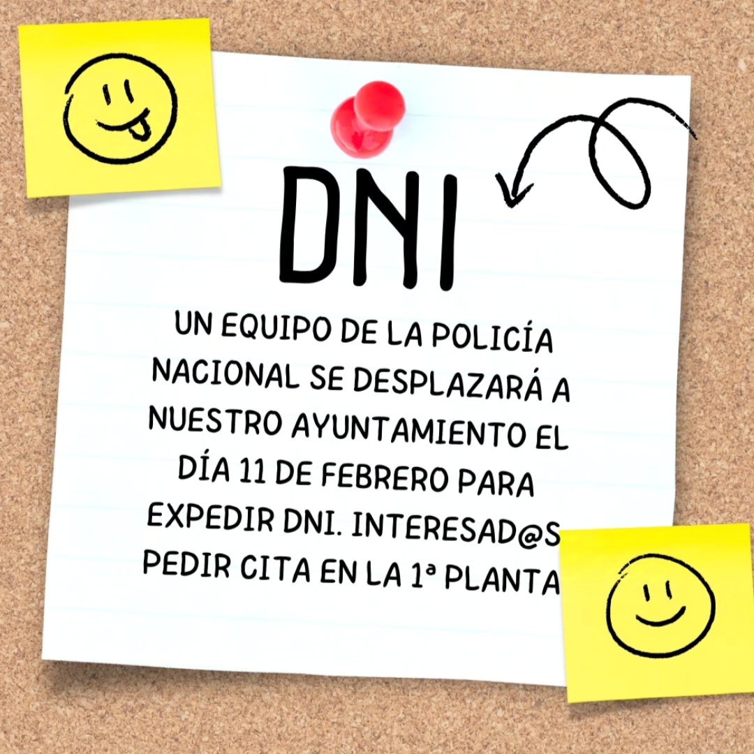 Renovación DNI en febrero de 2025